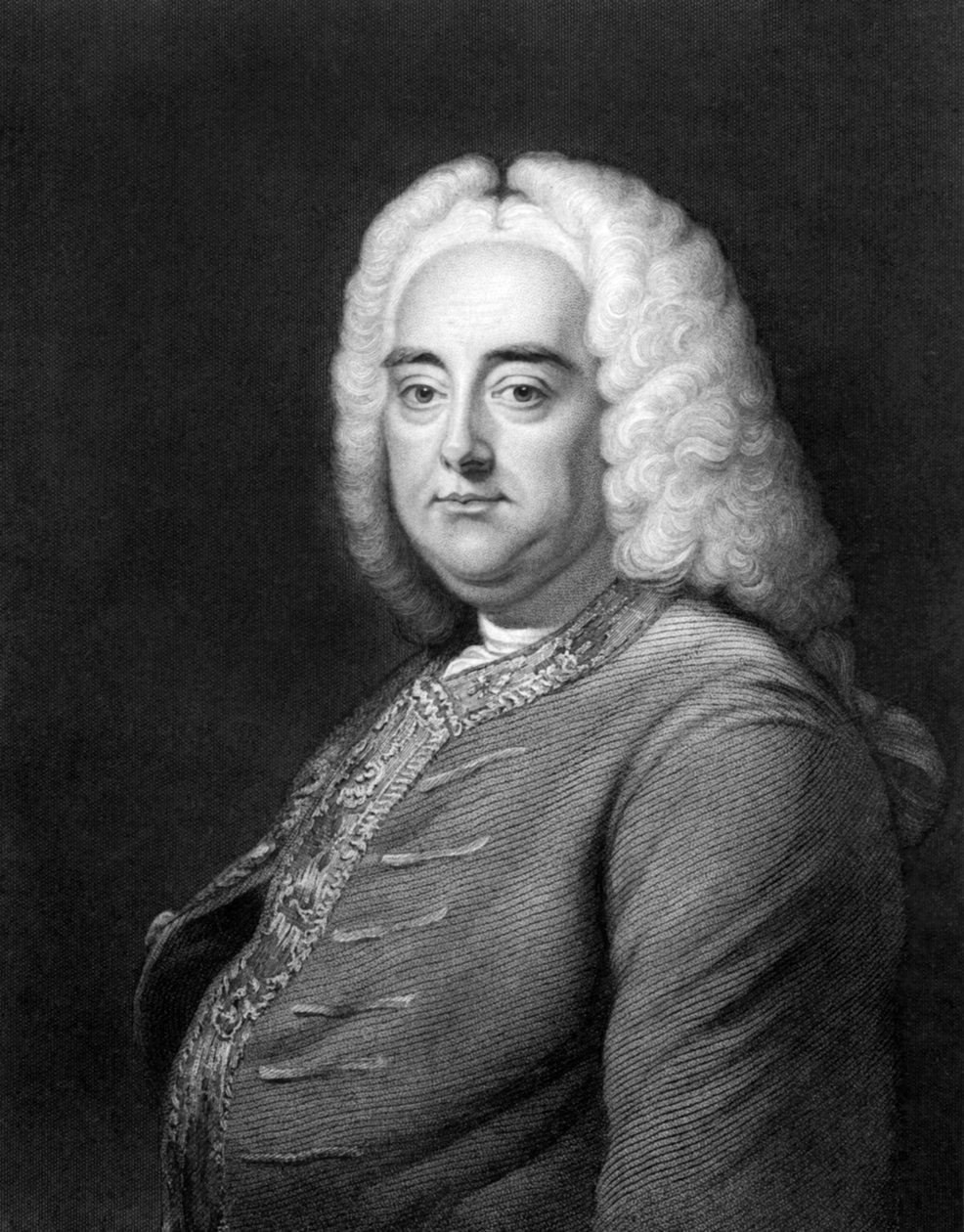 जॉर्ज फ्रेडरिक हैंडेल, लंदन, इंग्लैंड, c.1750 द्वारा अज्ञात