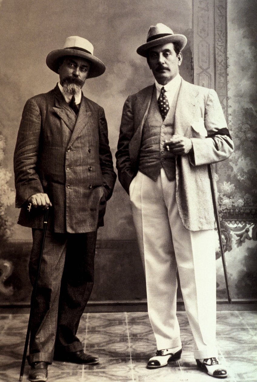 जियाको प्यूकिनी (1858-1924) के साथ लुइगी इलिका द्वारा अज्ञात