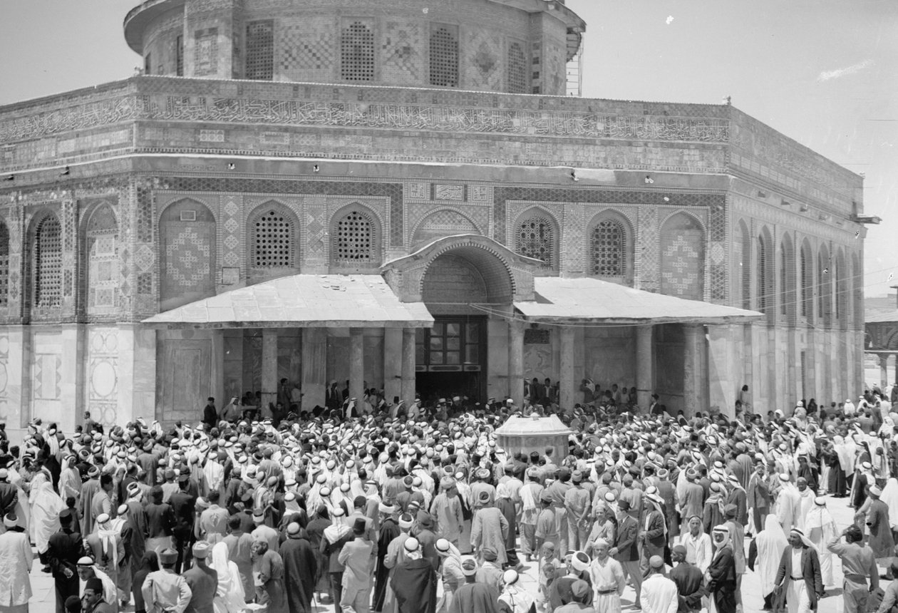नहास पासहास डोम ऑफ द रॉक, 1943 (bw फोटो) पर जाएँ द्वारा अज्ञात अज्ञात