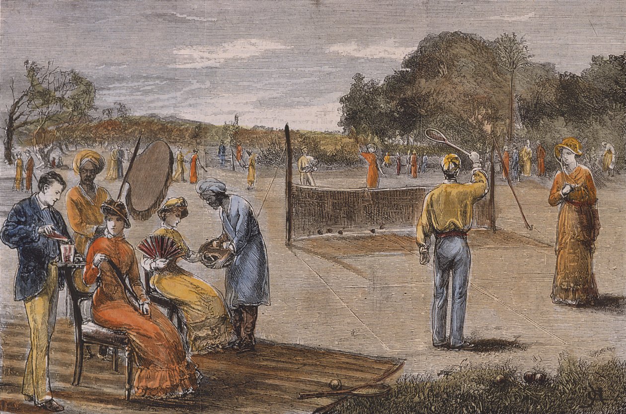 भारत से रेखाचित्र - मैदान में एक दोपहर, 1880 (रंग उत्कीर्णन) द्वारा अज्ञात