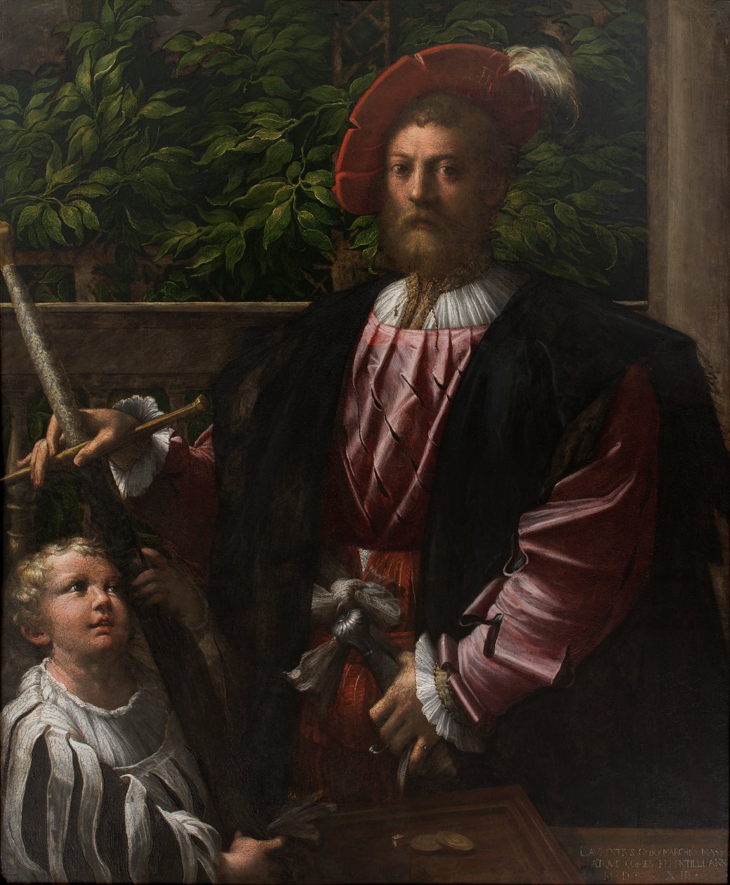 लोरेंजो का पोर्ट्रेट द्वारा Parmigianino