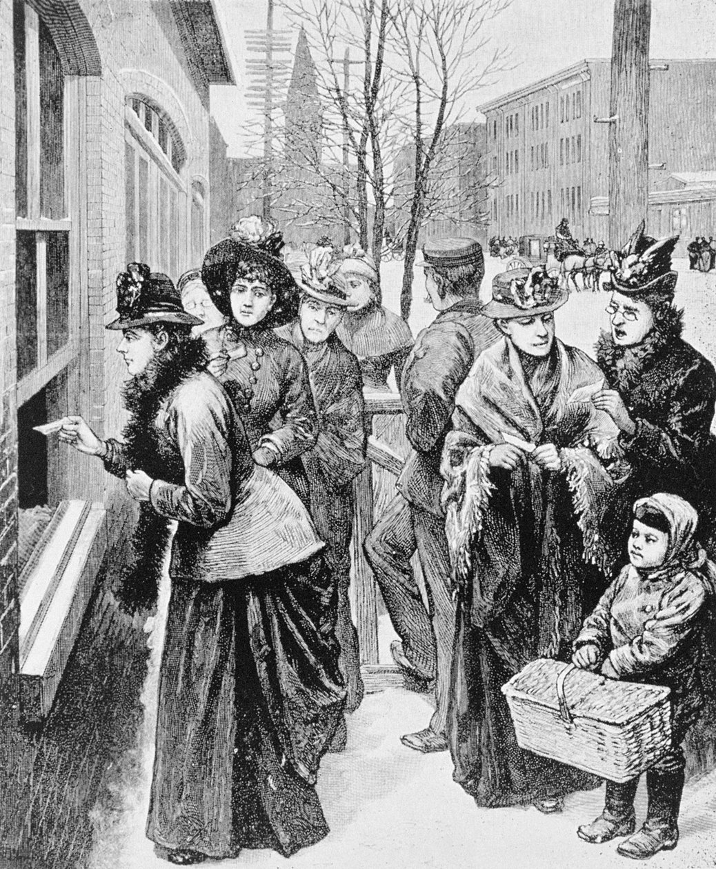 1870 के चुनाव में महिलाओं ने भाग लिया द्वारा अमेरिकी स्कूल