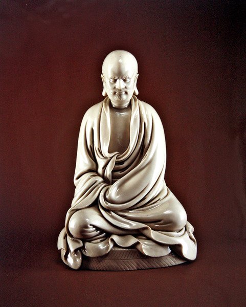 बोधिधर्म (दमो), मिंग राजवंश (1368-1644) (चीनी मिट्टी के बरतन) द्वारा चीनी स्कूल