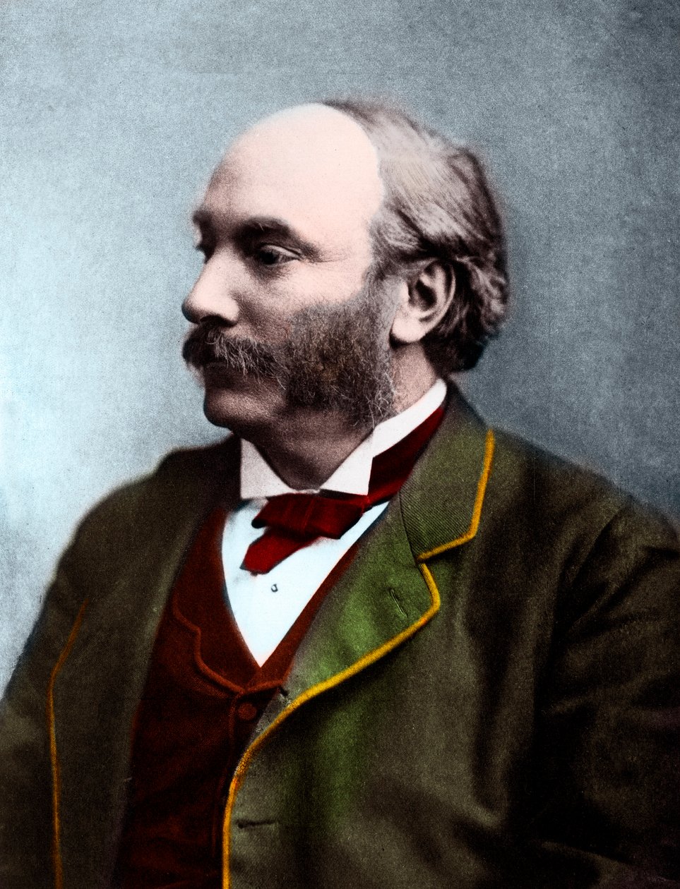 जॉन विलियम स्ट्रेट 3 बैरन रेले (1842-1919) का चित्र द्वारा अंग्रेजी फोटोग्राफर