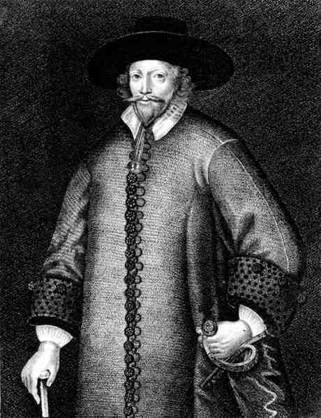जॉन हॉलेस का पोर्ट्रेट, क्लेयर का पहला अर्ल (c.1564-1637) आर। मोम्प (fl। 1789-1798) द्वारा उकेरा गया। द्वारा अंग्रेजी स्कूल