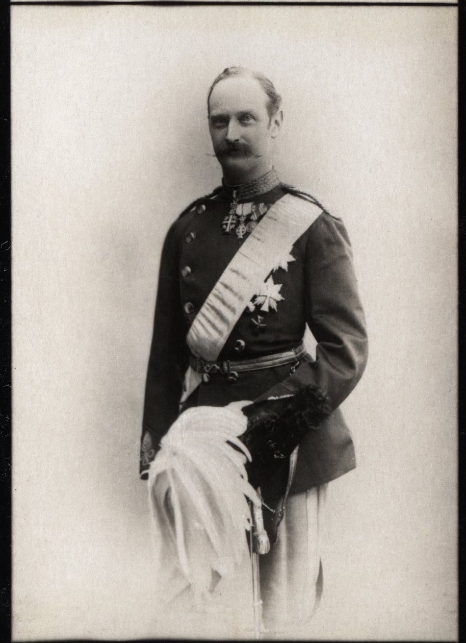 डेनमार्क के राजा फ्रेडरिक VIII (1843-1912) का पोर्ट्रेट। द्वारा फ्रेंच फोटोग्राफर