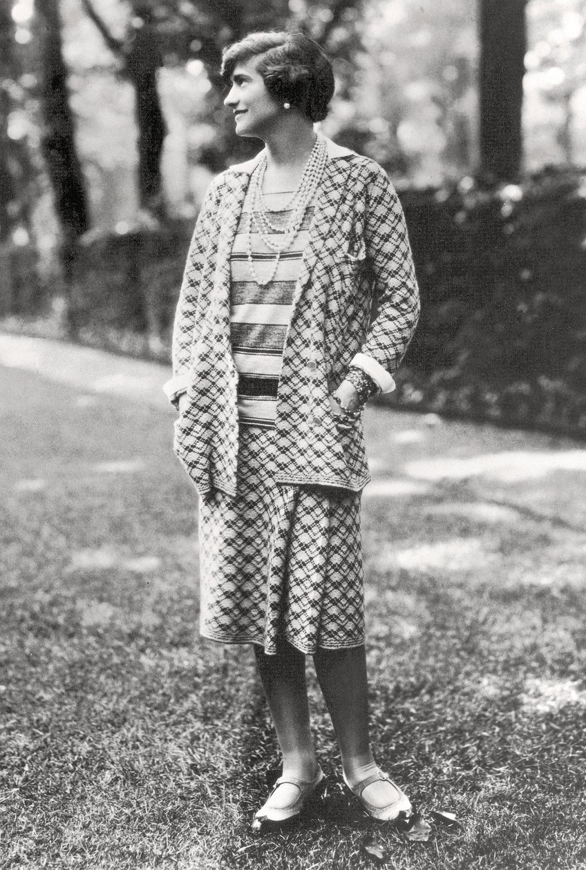 गैब्रिएल कोको चैनल का पोर्ट्रेट, 1929 द्वारा फ्रेंच फोटोग्राफर