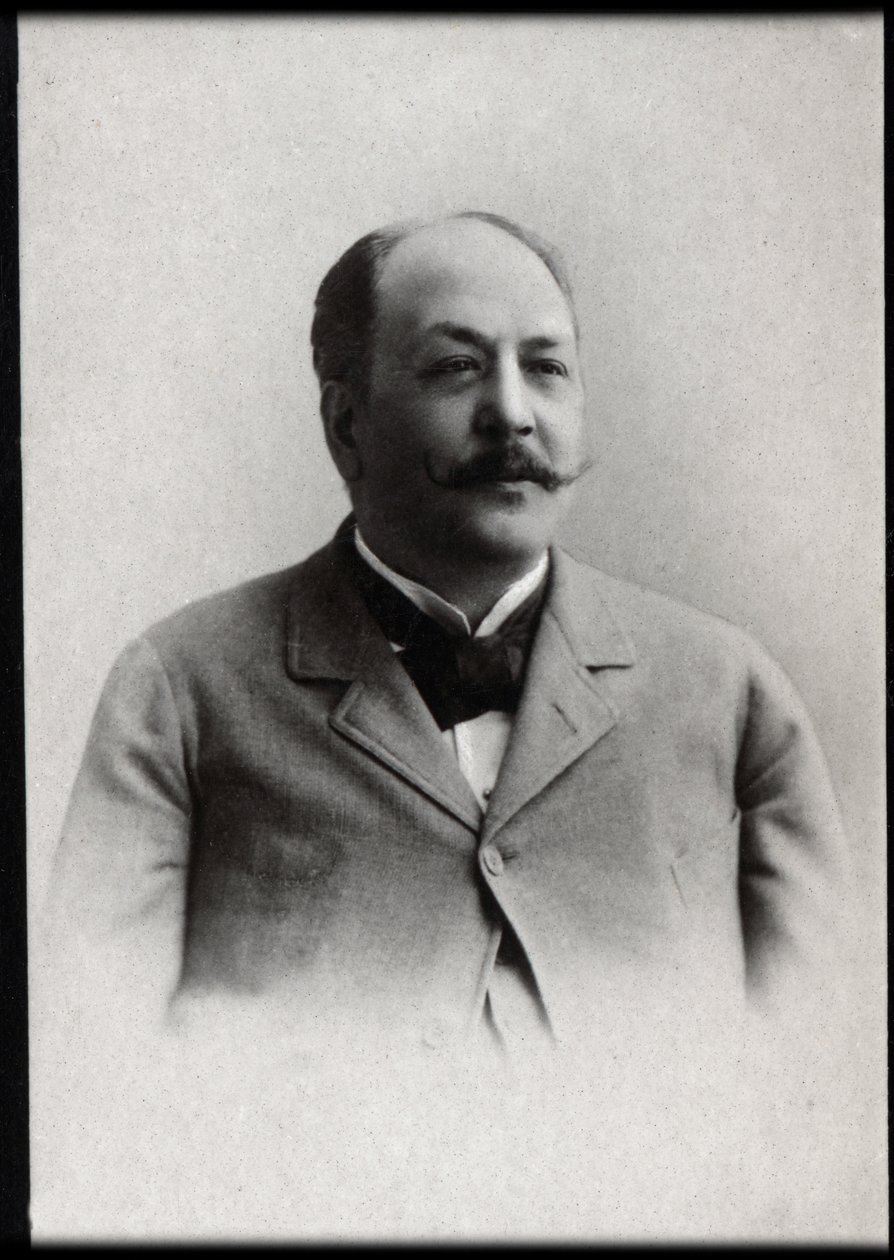 पोर्ट ऑफ़ लुई वर्नी (1844-1908), फ्रांसीसी संगीतकार। द्वारा फ्रेंच फोटोग्राफर