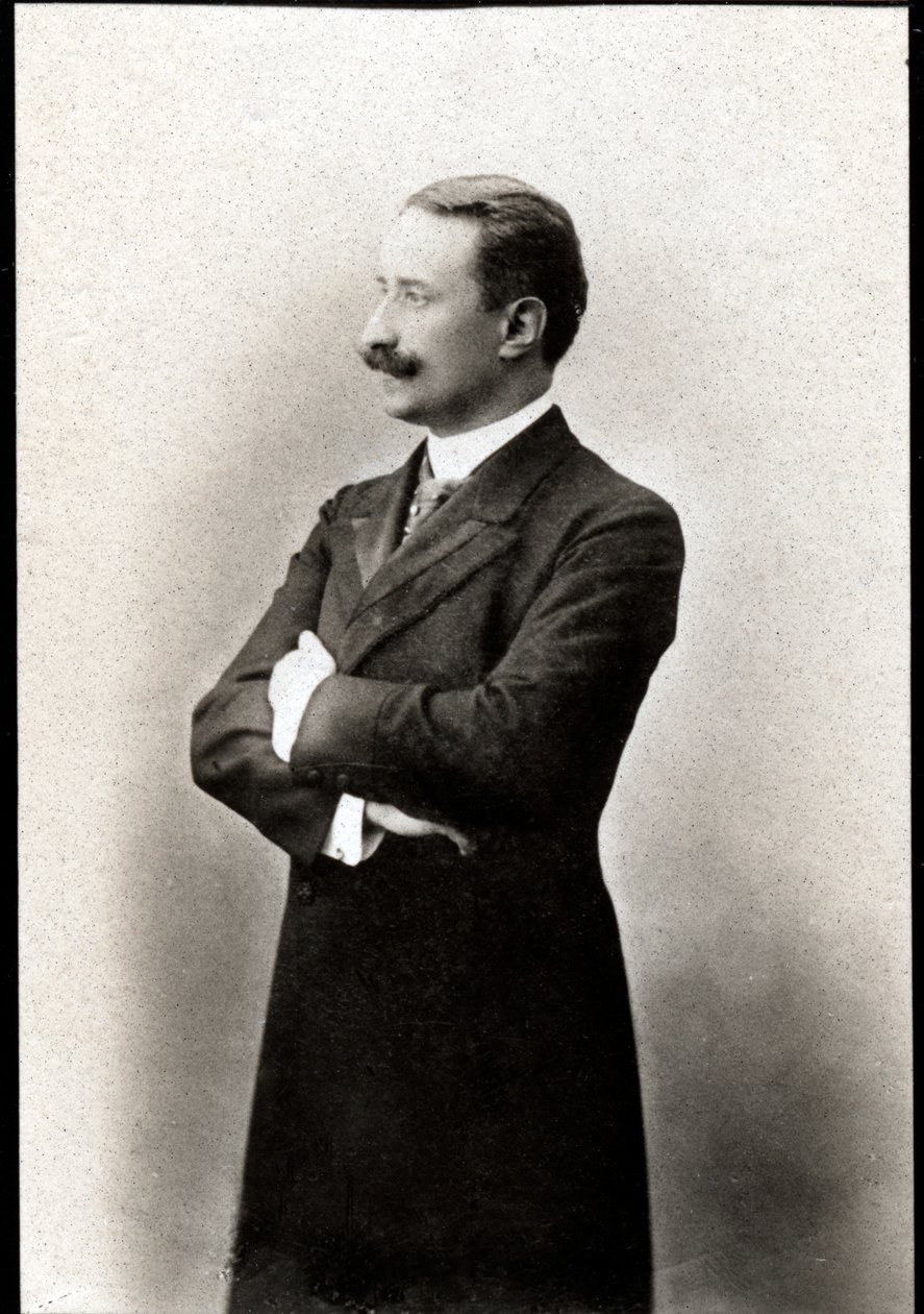 पॉल डेचनेल (1855-1922), फ्रांसीसी राजनेता का चित्र। द्वारा फ्रेंच फोटोग्राफर