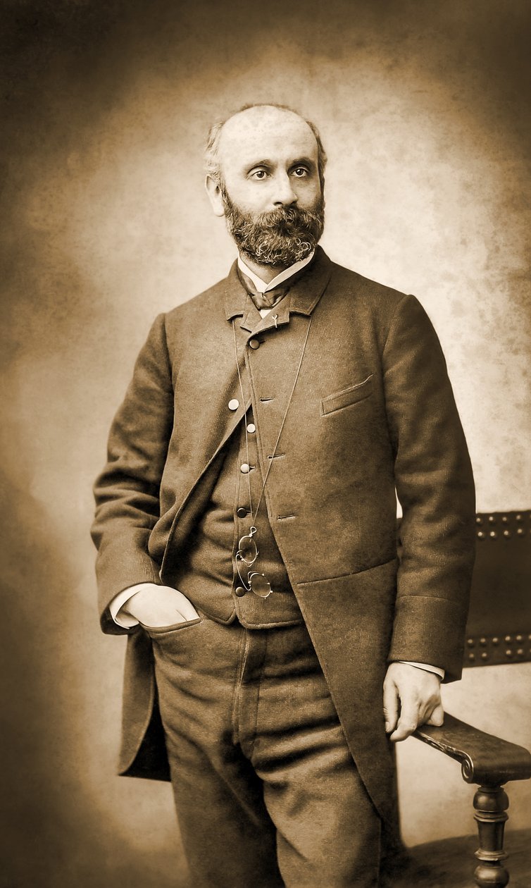 यूजीन ट्रुटैट का पोर्ट्रेट, 1875 द्वारा नादर
