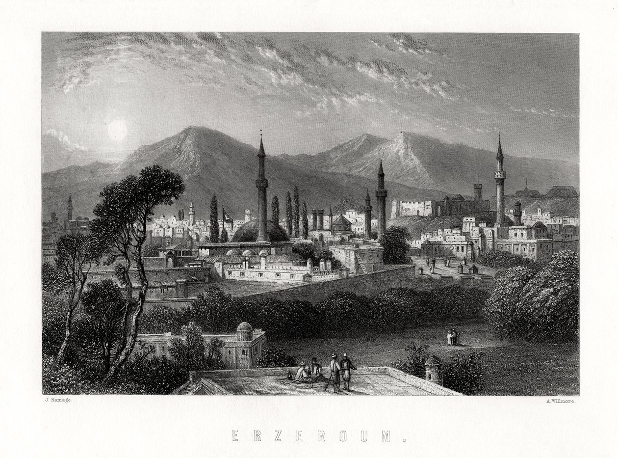 एर्जुरम, तुर्की, 1883 द्वारा ए। विलमोर