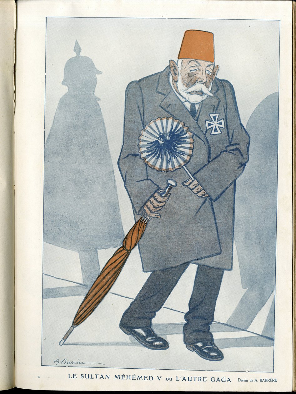 "" फैंटासियो "" में ए बैरेरे (1874-1931) का चित्रण द्वारा एड्रियन बैरेरे
