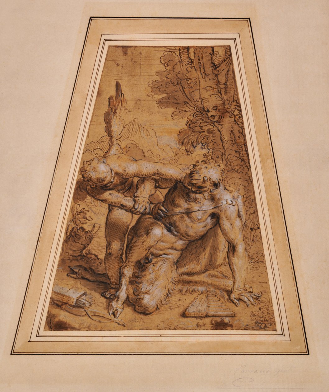  द्वारा एगोस्टिनो (attr। To) Carracci