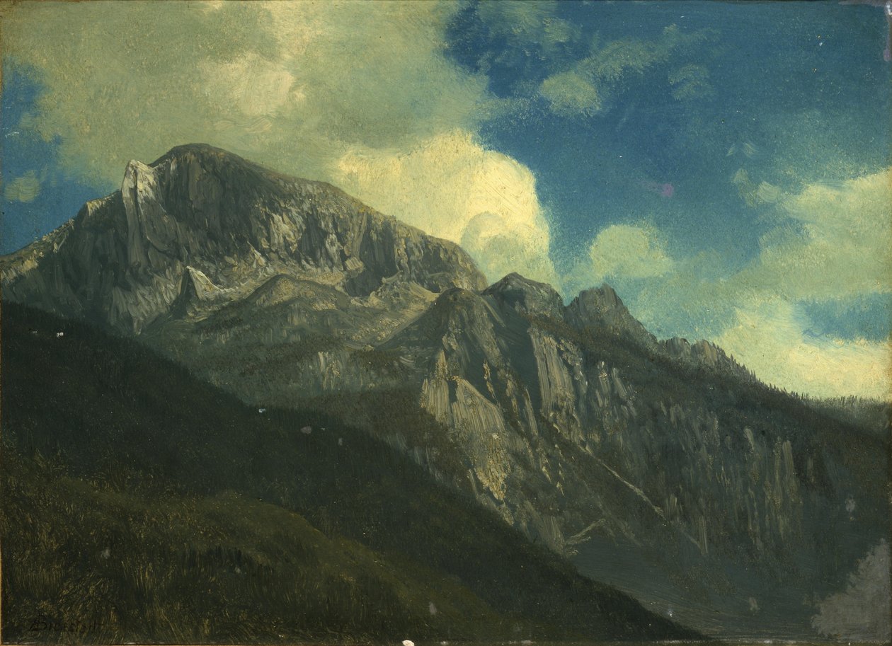 पहाड़ों द्वारा अल्बर्ट बिएरस्टाड