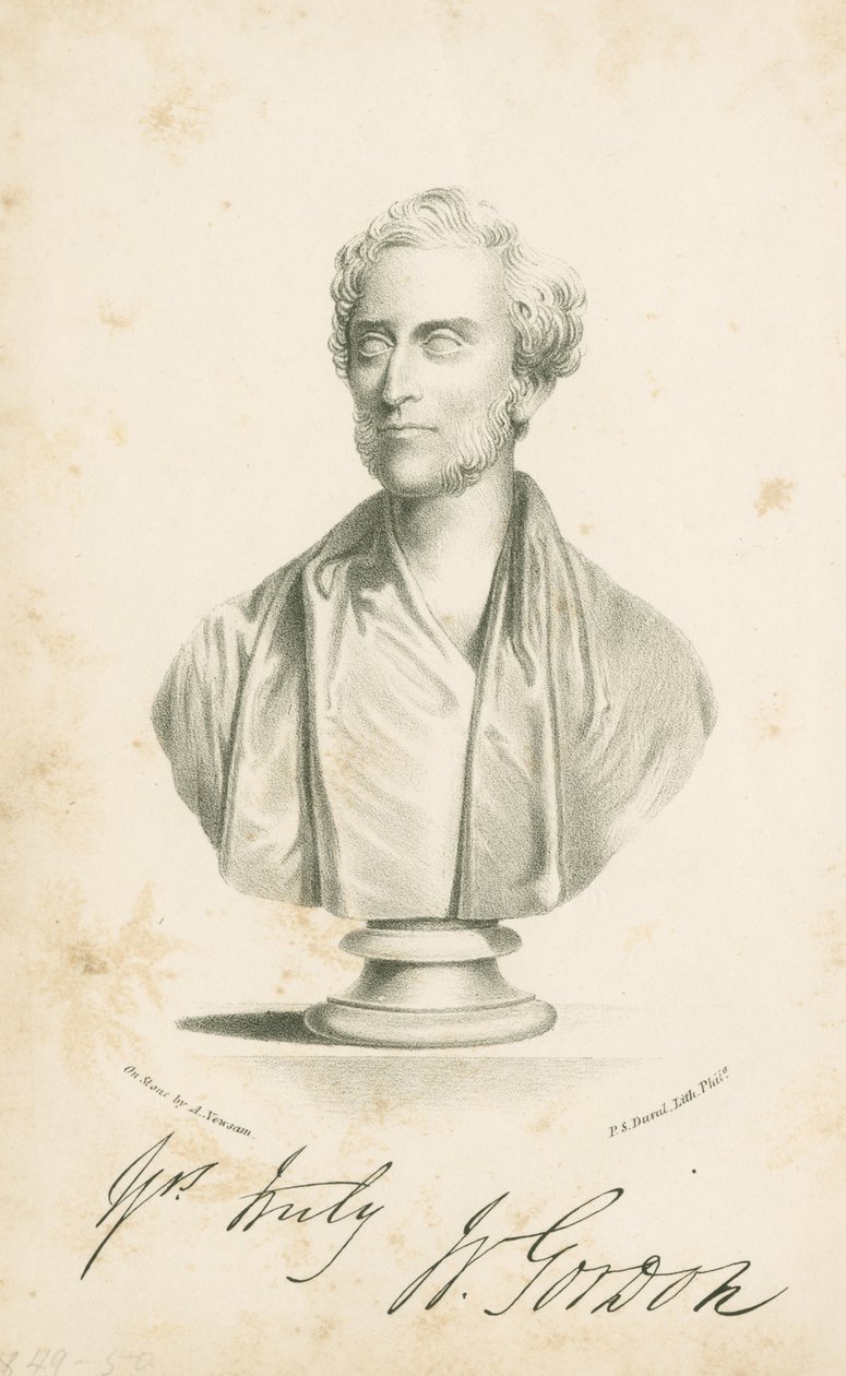 विलियम गॉर्डन, 1849 द्वारा अल्बर्ट न्यूज़म