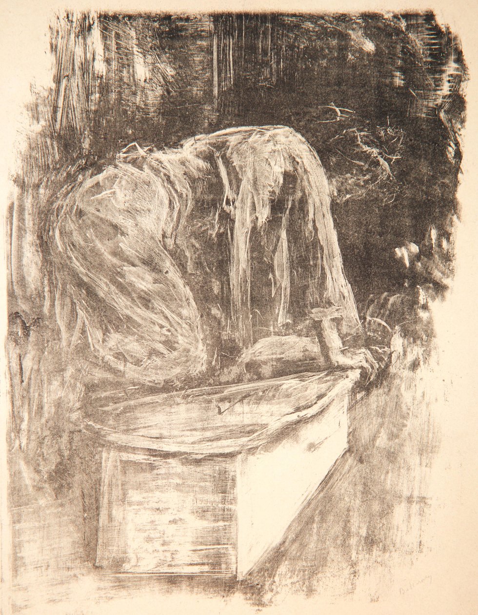 अध्ययन, 1902 द्वारा अल्बर्ट डी बेलेरोचे