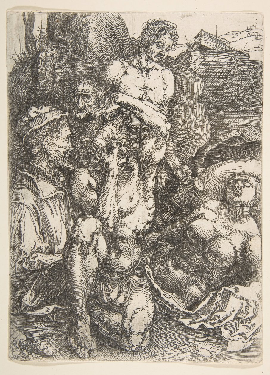 हताश आदमी, ca. 1515। द्वारा अल्ब्रेक्ट ड्यूरर