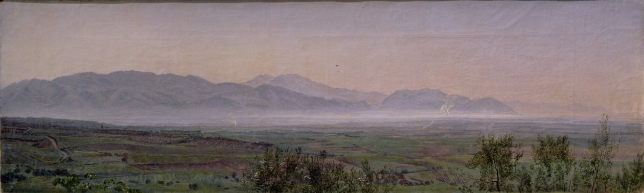 द पोंटाइन मार्शेस, c.1840 (कागज पर तेल) द्वारा अलेक्सांद्रिविच इवानोव