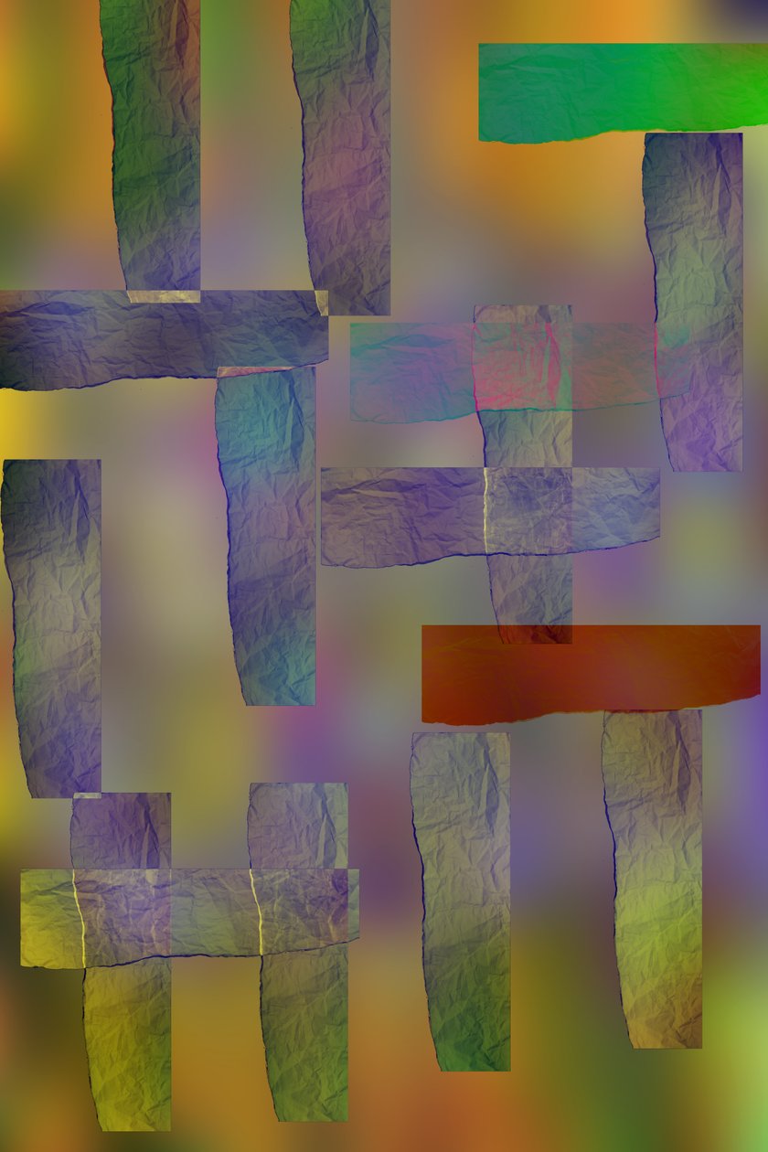 रचनाएं, 2019, (मिश्रित मीडिया) द्वारा एलेक्स कैमिंकर