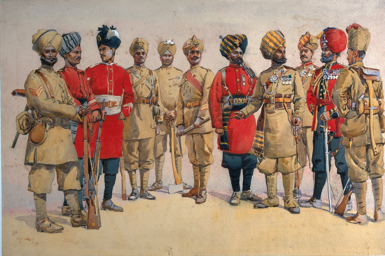 1911, 1908 में प्रकाशित, मेजर जीएफ मैकमुन्न द्वारा &39;पायरीज़ ऑफ़ इंडिया&39; का चित्रण, सोसाइटी ऑफ़ इंडिया &39; द्वारा अल्फ्रेड क्राउड लवेट