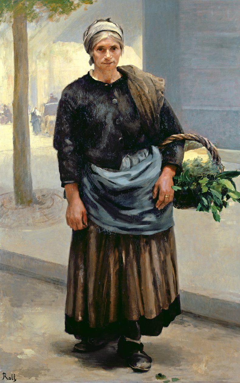 Marianne Orfrey, सब्जी विक्रेता द्वारा अल्फ्रेड रोल