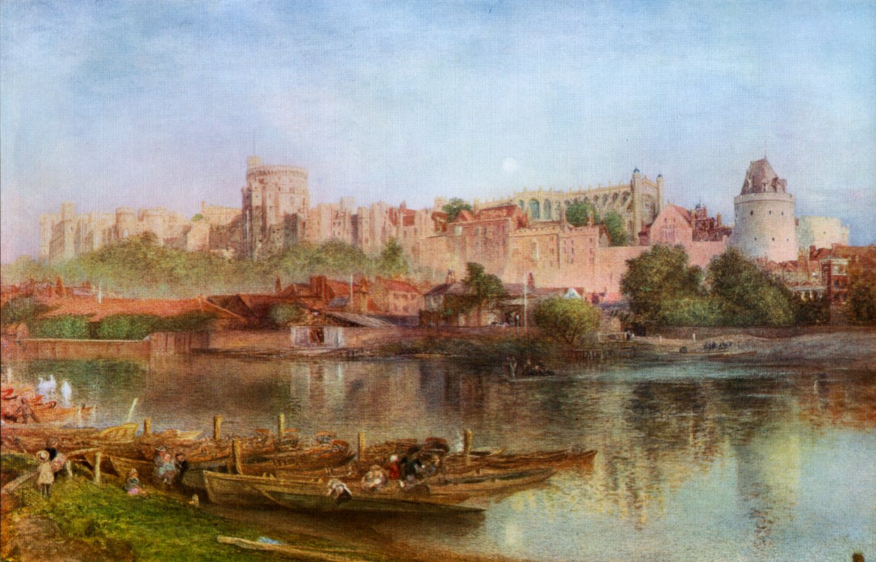 विंडसर कैसल, 1889, 1912। द्वारा अल्फ्रेड विलियम हंट