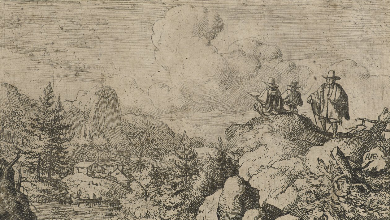 द ड्रग्समैन, c.1644 (रखी कागज पर नक़्क़ाशी) द्वारा एलर्ट वैन एवरडिंगन