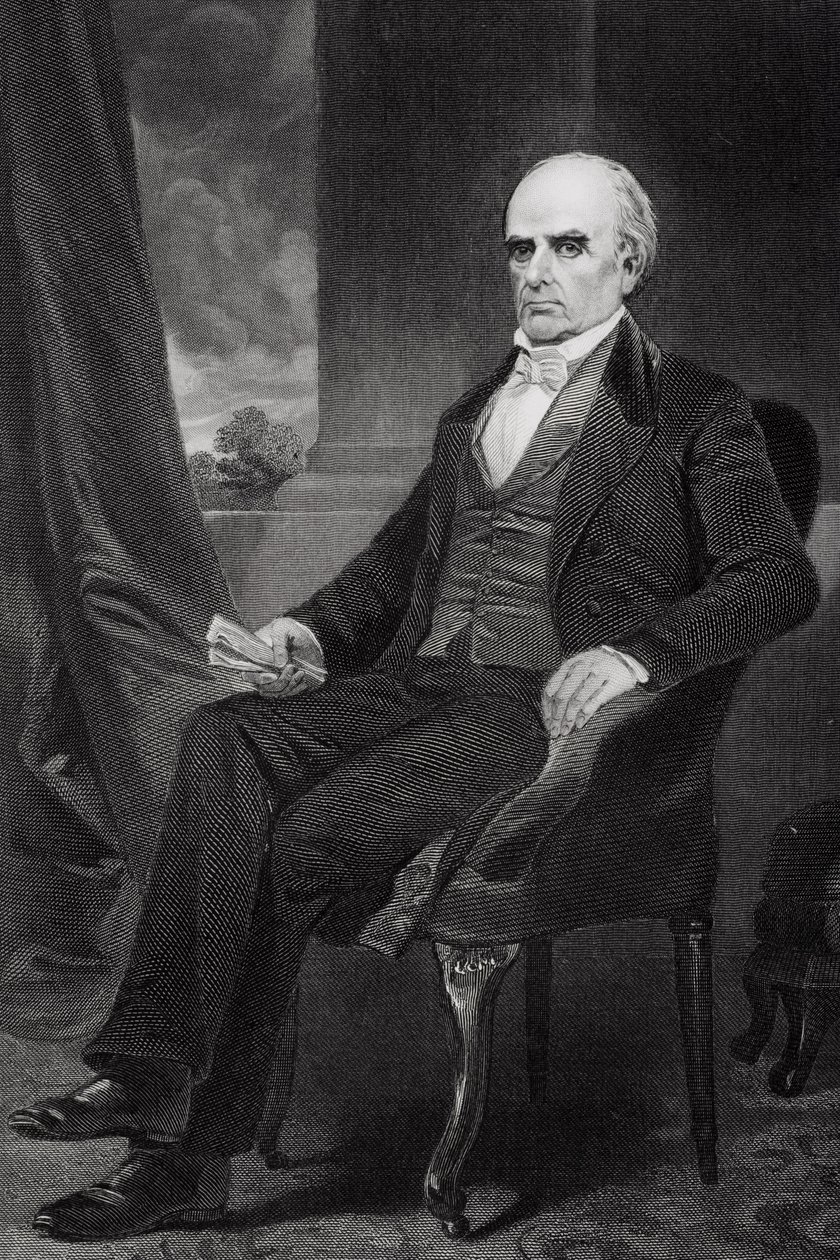 डैनियल वेबस्टर का पोर्ट्रेट (1792-1852) द्वारा अलोंजो चैपल