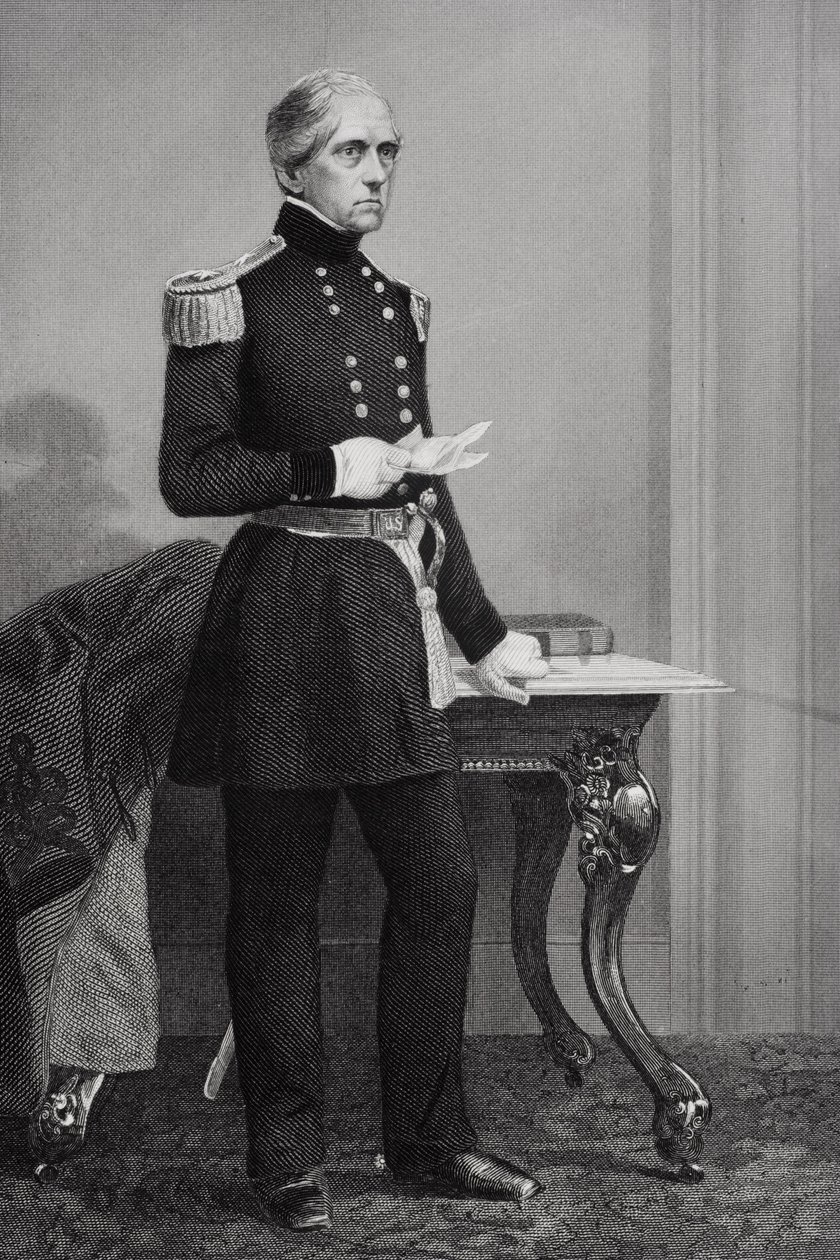 जॉन एलिस ऊन का पोर्ट्रेट (1784-1869) द्वारा अलोंजो चैपल