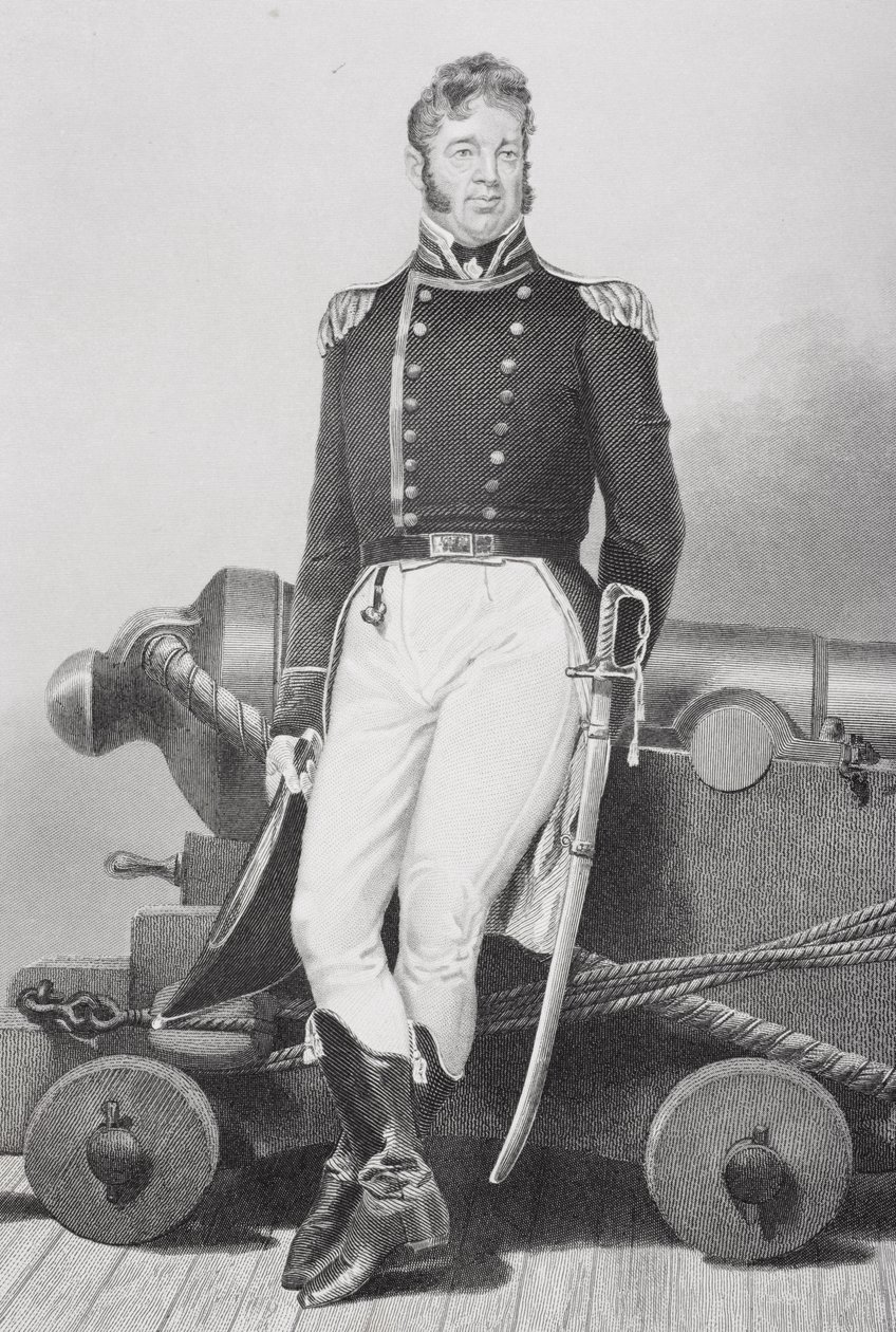 विलियम बैनब्रिज का पोर्ट्रेट (1774-1833) द्वारा अलोंजो चैपल