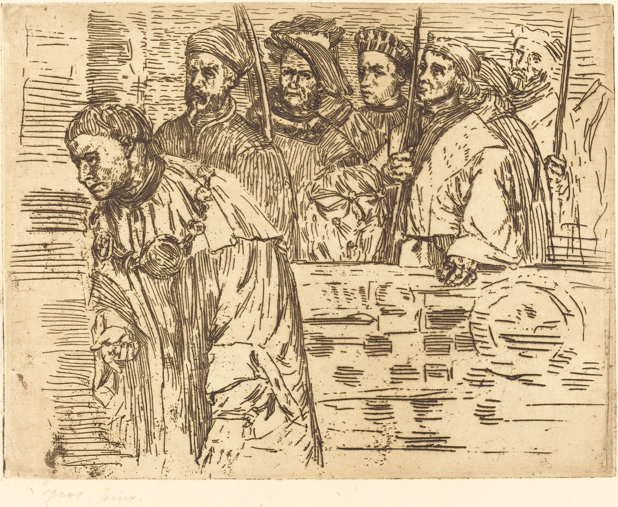 आर्चर आर्चर, 1862। द्वारा अल्फोंस लेग्रोस