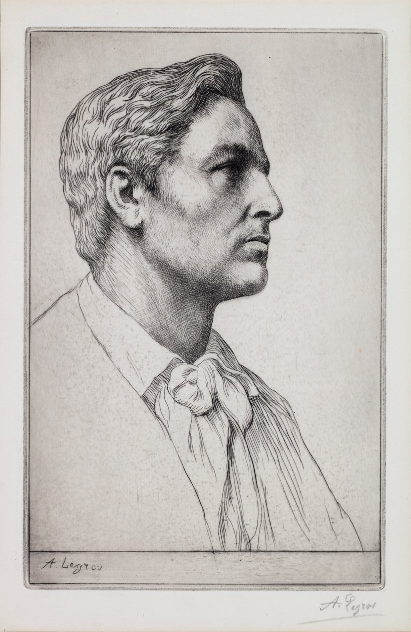 सर चार्ल्स होलरॉयड (1861-1917) कलाकार द्वारा अल्फोंस लेग्रोस