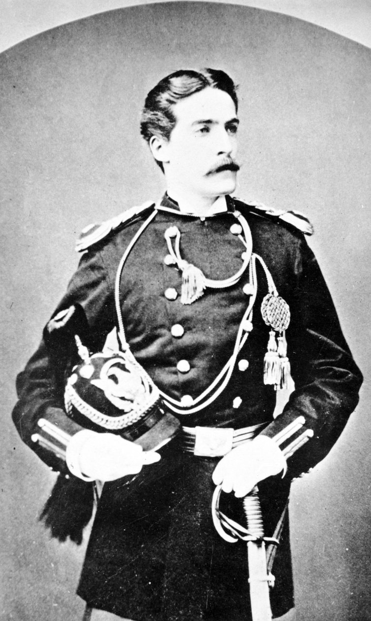 CFS अधिकारियों में से एक, c.1860s द्वारा अमेरिकी फोटोग्राफर