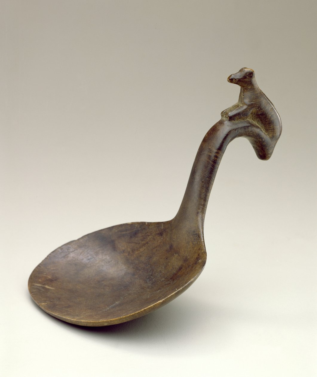 चम्मच, पोटावाटोमी, c.1870 (लकड़ी) द्वारा अमेरिकी स्कूल