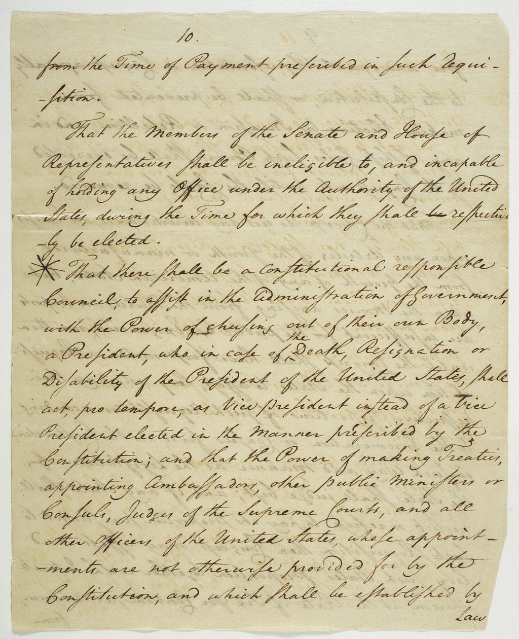 अधिकारों का विधेयक, फेडरल हॉल में हस्ताक्षरित प्रति, 1789 (कागज पर स्याही) द्वारा अमेरिकी स्कूल