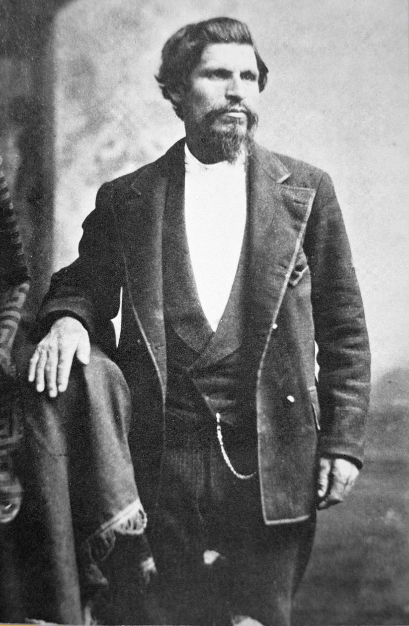 Tiburcio Vasquez (b/w फोटो) द्वारा अमेरिकी फोटोग्राफर