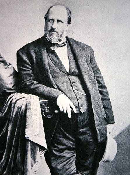 विलियम मार्सी 'बॉस' ट्वीड (1823-78) (बी/डब्ल्यू फोटो) द्वारा अमेरिकी फोटोग्राफर