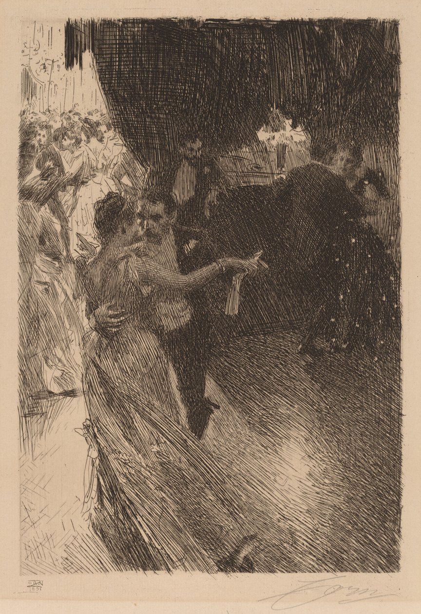 वाल्ट्ज, 1891। द्वारा अलग है लियोनार्ड ज़ोर्न