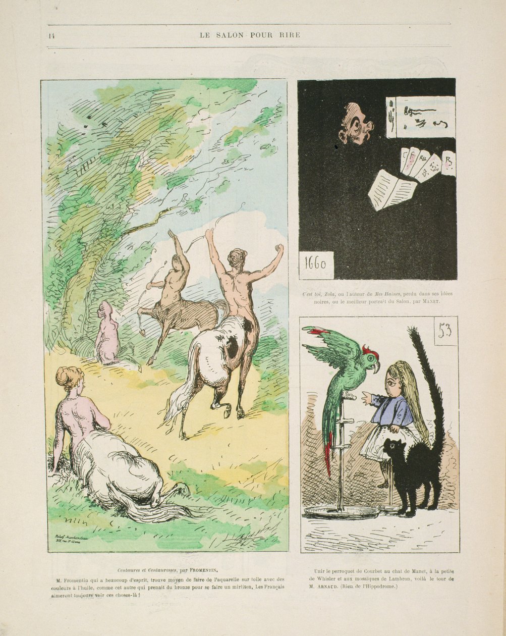 गिल-रिव्यू, 1868 से &39;द लिविंग रूम फॉर लाफिंग&39; द्वारा एंड्रयू गिल