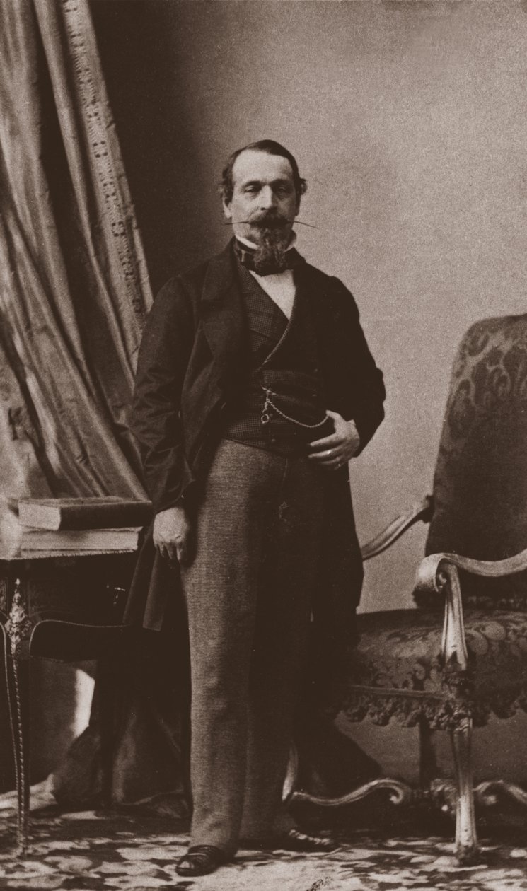 सम्राट नेपोलियन III, c.1860 द्वारा आंद्रे एडोल्फ यूजीन डिसडेरी