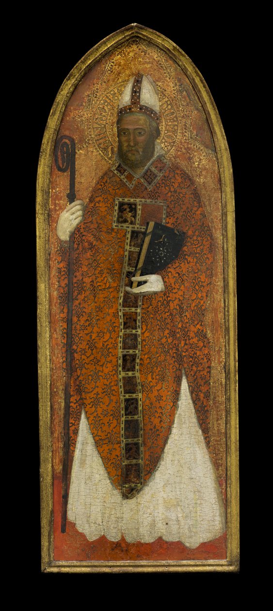 बारी के सेंट निकोलस, c.1365 (लकड़ी पर तड़का और सोने की पत्ती) द्वारा एंड्रिया डि बोनायूटो fl.1343 77 एंड्रिया डि बोनायुटो fl.1343 77