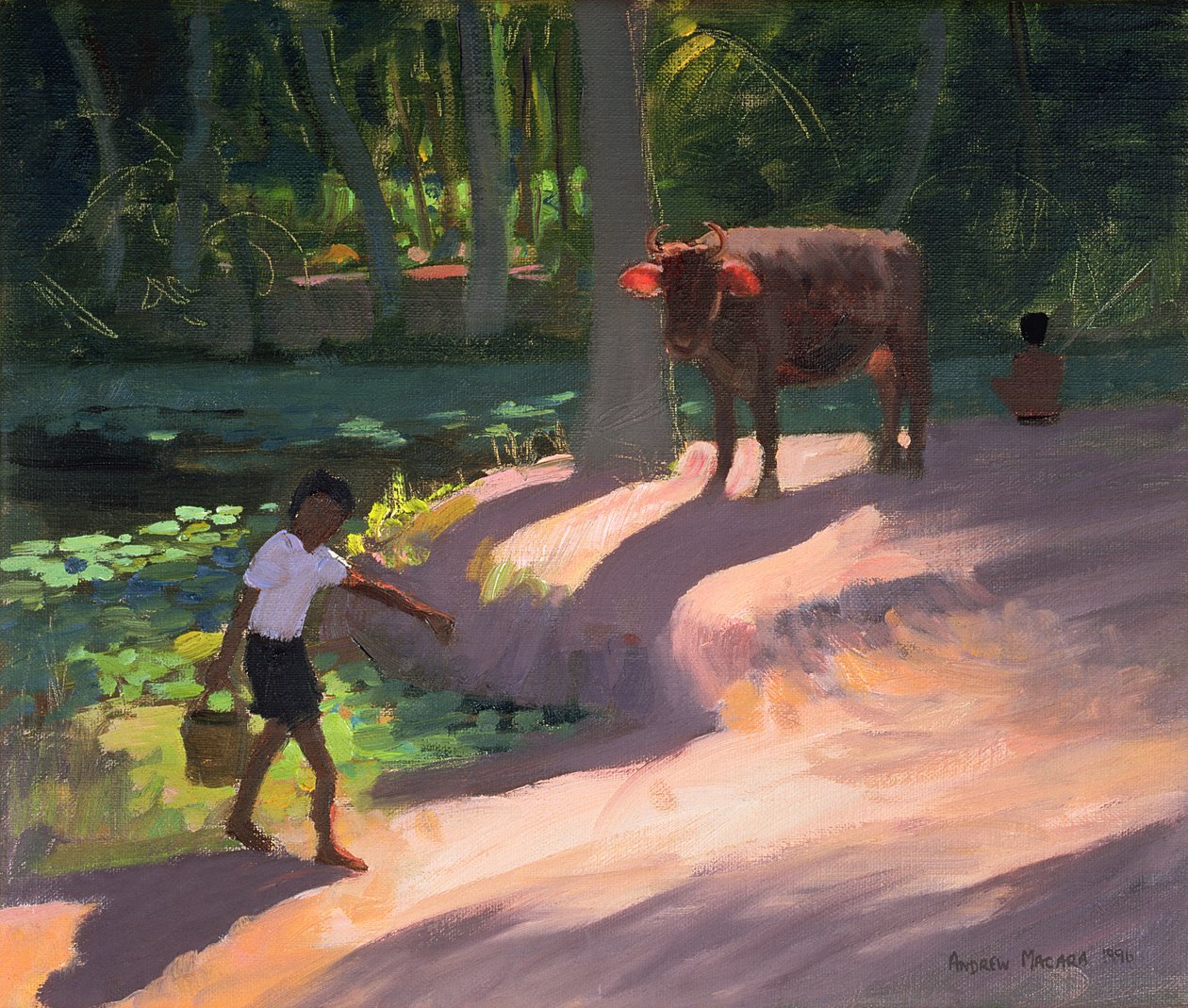 केरल बैकवाटर, भारत, 1996 द्वारा एंड्रयू मकारा