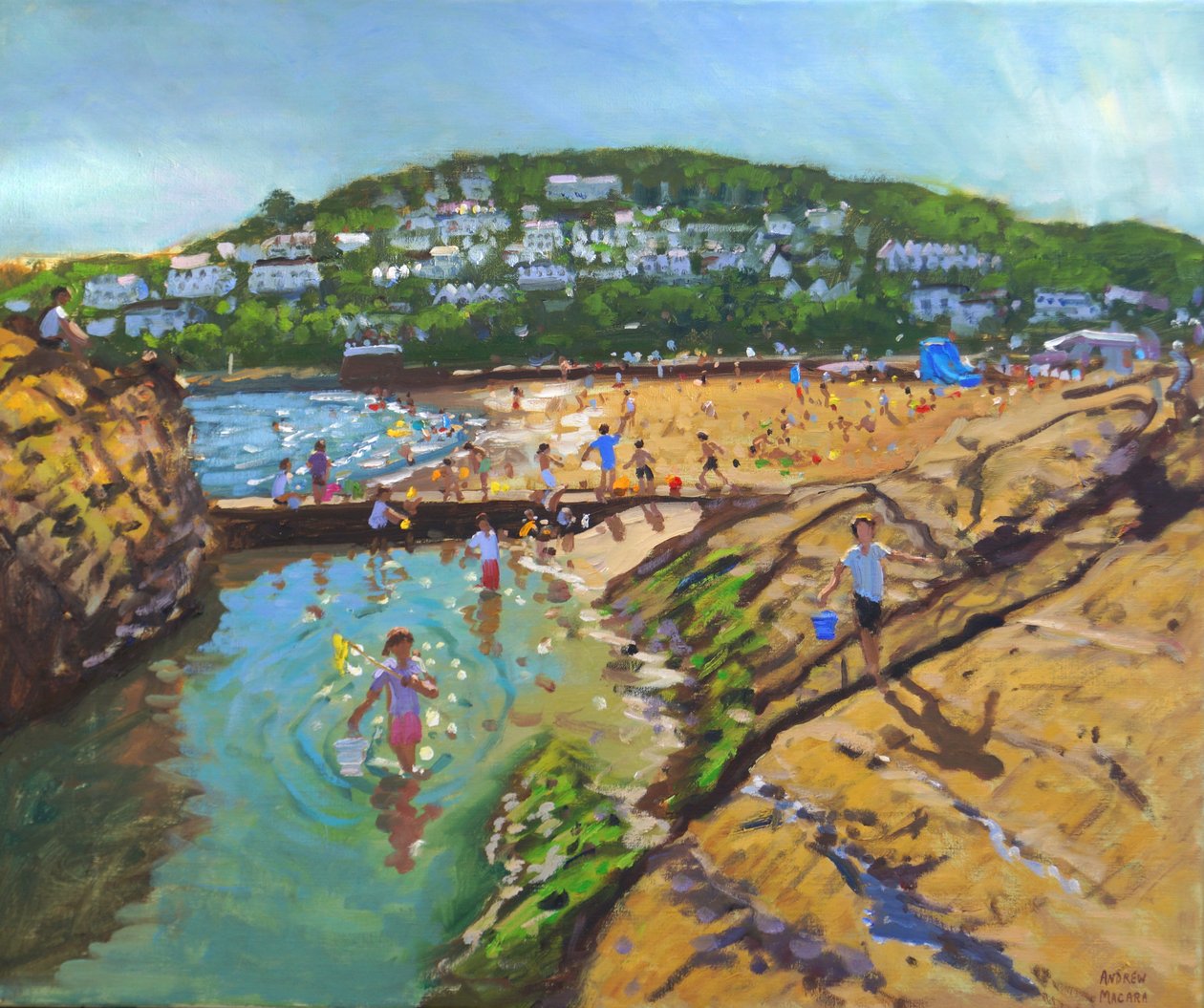 सी पूल, Looe, 2013, द्वारा एंड्रयू मकारा