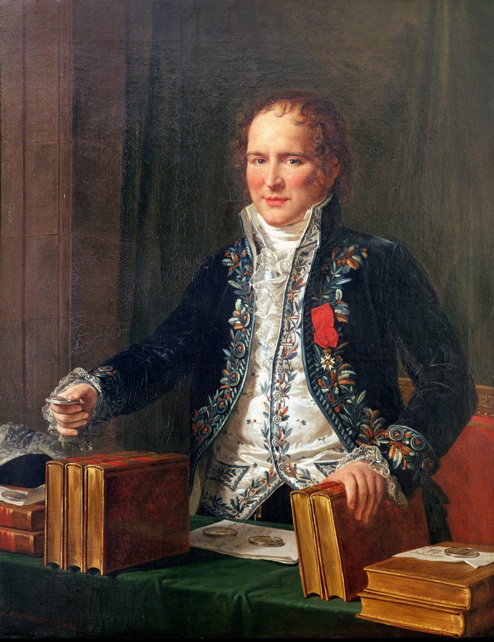 एंटोनी फ्रेंकोइस डे फोरकोयर का पोर्ट्रेट (1755-1809) द्वारा एनीकट चार्ल्स लेमनियर
