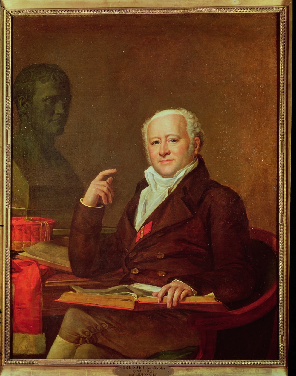 मारेट्स (1755-1821) 1809 के जीन निकोलस कोविरार्ट का पोर्ट्रेट द्वारा एनीकट चार्ल्स लेमनियर