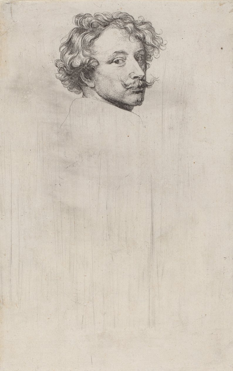 सेल्फ-पोर्ट्रेट, c.1626-41 द्वारा एंथोनी वैन डाइक