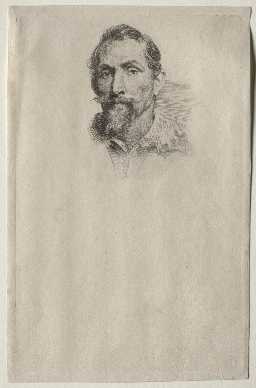 Frans Snyders का पोर्ट्रेट। द्वारा एंथोनी वैन डाइक