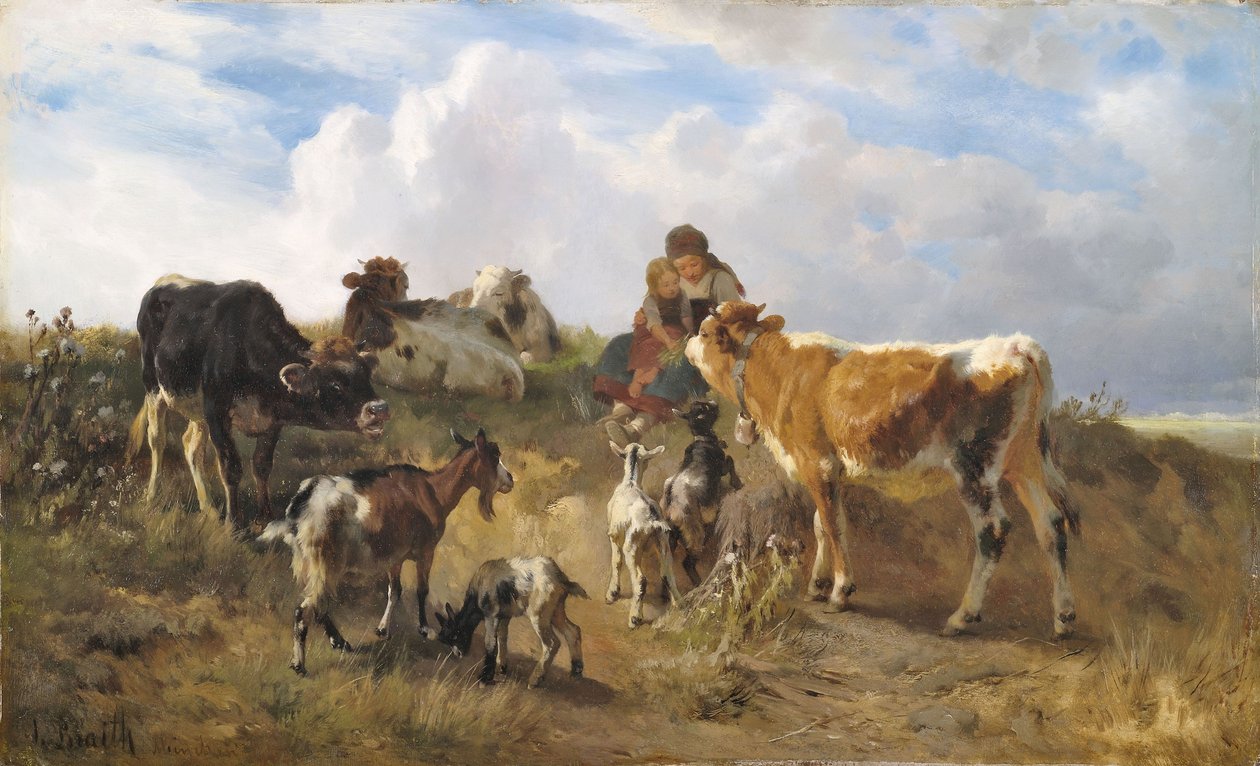 Hirtenidyll द्वारा एंटोन ब्रेथ