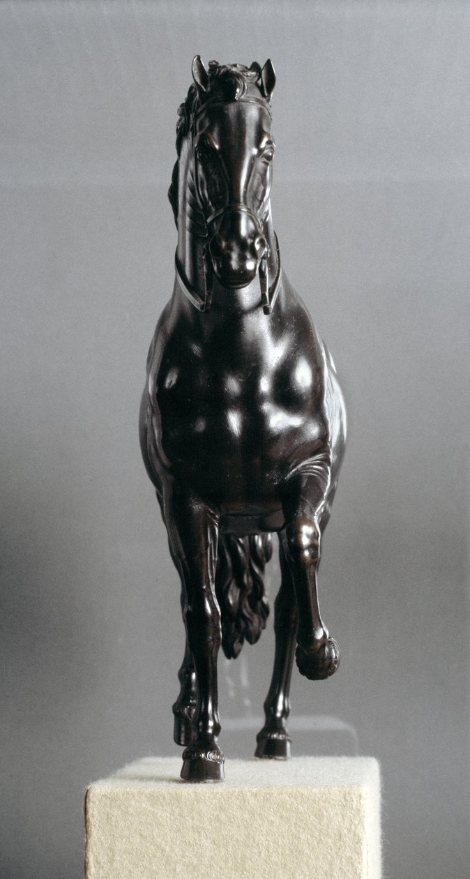 एक पेसिंग हॉर्स, c.1600 (कांस्य कास्ट) द्वारा एंटोनियो सुसिनी