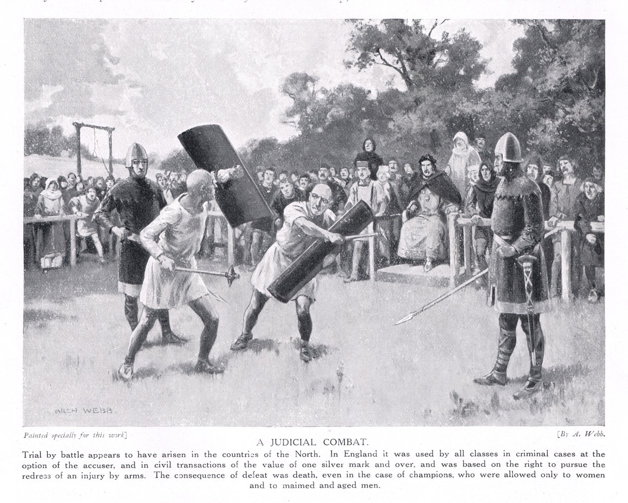 न्यायिक मुकाबला, 1920 का द्वारा आर्चीबाल्ड वेब